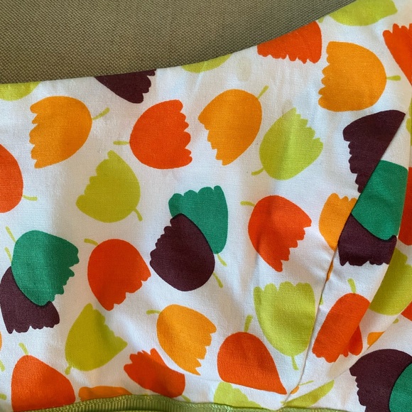 Shoshanna Vintage Tulip Floral Bow Detail Fit & Flare Midi Slip Dress - 6 - Picture 8 of 11